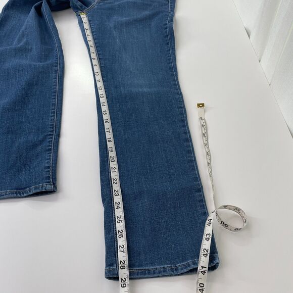 Levis 314 Jeans 30x28.5 Womens Levis 314 Shaping Straight Jeans 30x28 Levis 314 - Picture 11 of 14